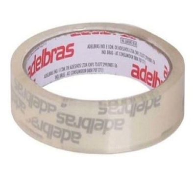 Fita Para Embalagem Qualitape Adelbras 24mm X 50m 520