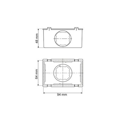 Kit 12 Condulete Plastibox X