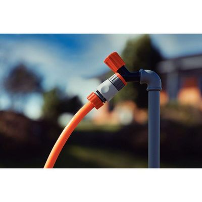 Kit 8 Engate Rapido Tramontina Plastico Mangueiras 1-2"