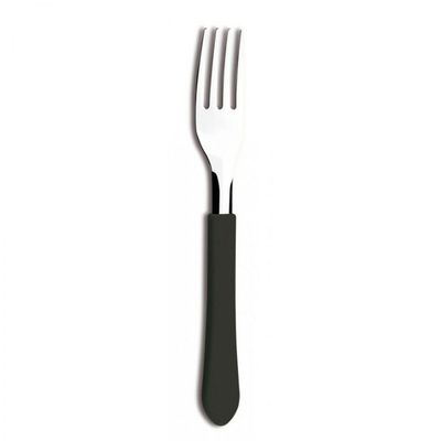 Kit 3 Garfo De Mesa Tramontina Leme Inox Preto