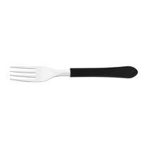 Kit 3 Garfo De Mesa Tramontina Leme Inox Preto