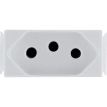 Kit 12 Modulo Tomada 2p+t Tramontina Aria 20 A 250 V Branco