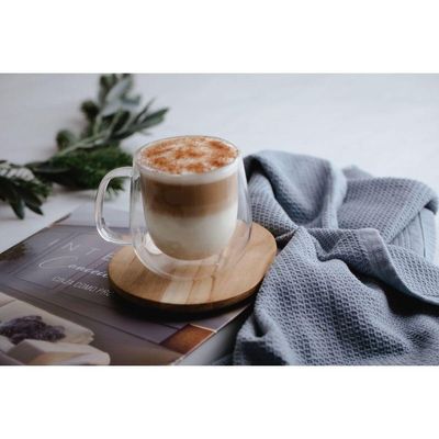 Conjunto De Xícaras Tramontina Para Chá E Cappuccino 300ml 2 Peças