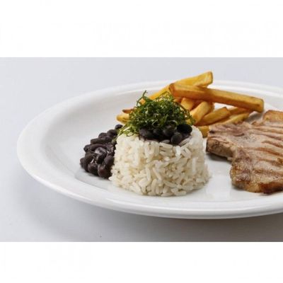 Kit 8 Pratos Raso De Mesa Jantar Ceramica Porcelart 2 Linha