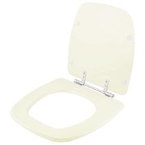 Assento Sanitário Fit Pergamon (bege Claro) Para Vaso Celite