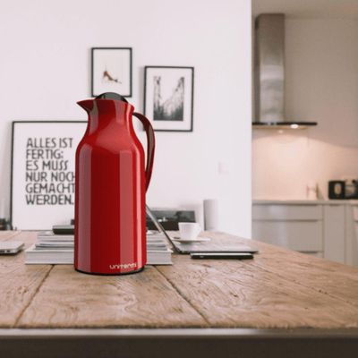 Garrafa Térmica Siena 750 Ml Vermelha - Unitermi