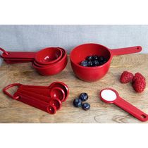 Conjunto 4 Xícaras Medidoras Cozinha Vermelha Kitchenaid