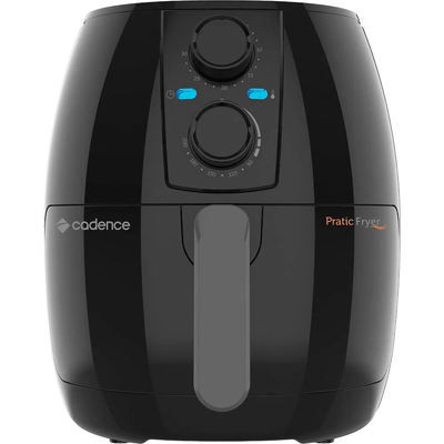 Fritadeira Elétrica Cadence Pratic Fryer FRT515 Sem Óleo 3L Preto 220V