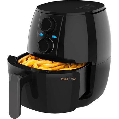 Fritadeira Elétrica Cadence Pratic Fryer FRT515 Sem Óleo 3L Preto 220V