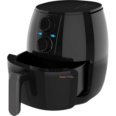 Fritadeira Elétrica Cadence Pratic Fryer FRT515 Sem Óleo 3L Preto 220V