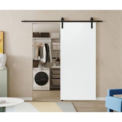 Porta Celeiro De Correr Branco Prime 210x90