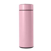 Garrafa Térmica Inox 500ml Quente Frio Tampa Rosa Nº15