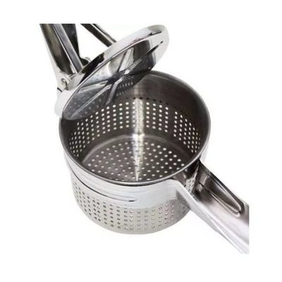 Espremedor De Batata Inox Manual 26,5 X 9 Cm