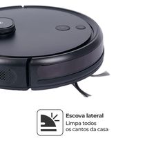 Escova Lateral Para Smart Robô Aspirador Laser PRA800 E Autolimpante2000A