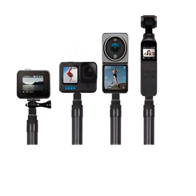 Kit 2 Garras + Bastão De Selfie Para Câmeras E Smartphones