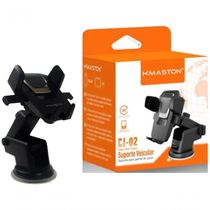 Suporte Veicular Para Smartphones E Gps Com Braço Ate 20 Cm