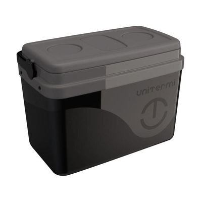 Caixa Térmica Cooler 30 Litros Com Alça Preta - Unitermi