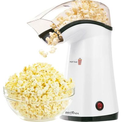 Pipoqueira Pop Time Britânia Branco - 220V