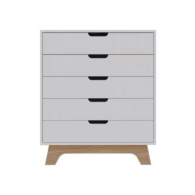 Cômoda 5 Gavetas 80cm Alice - Branco