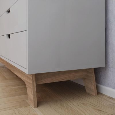 Cômoda 5 Gavetas 80cm Alice - Branco