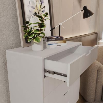 Cômoda 5 Gavetas 80cm Alice - Branco