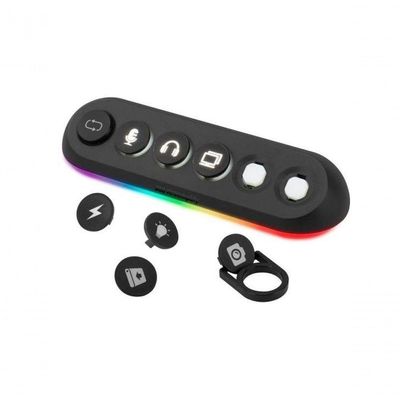 Hub Usb 5 Portas 3.0 Streamplify Deck 5 Preto Rgb
