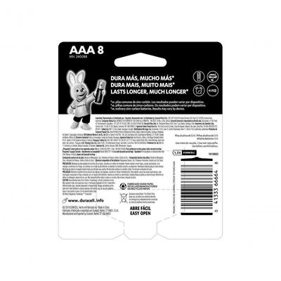 Pilha Alcalina 1,5v Aaa Mn2400 (com 8 Pilhas)