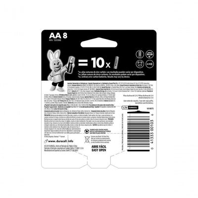 Pilha Alcalina 1,5v Aa Mn1500 (com 8 Pilhas)