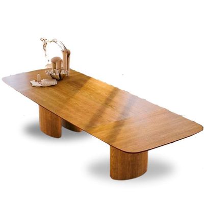 Trio Ipanema: Mesa De Jantar Retangular Em Freijó 1.98x1.22cm
