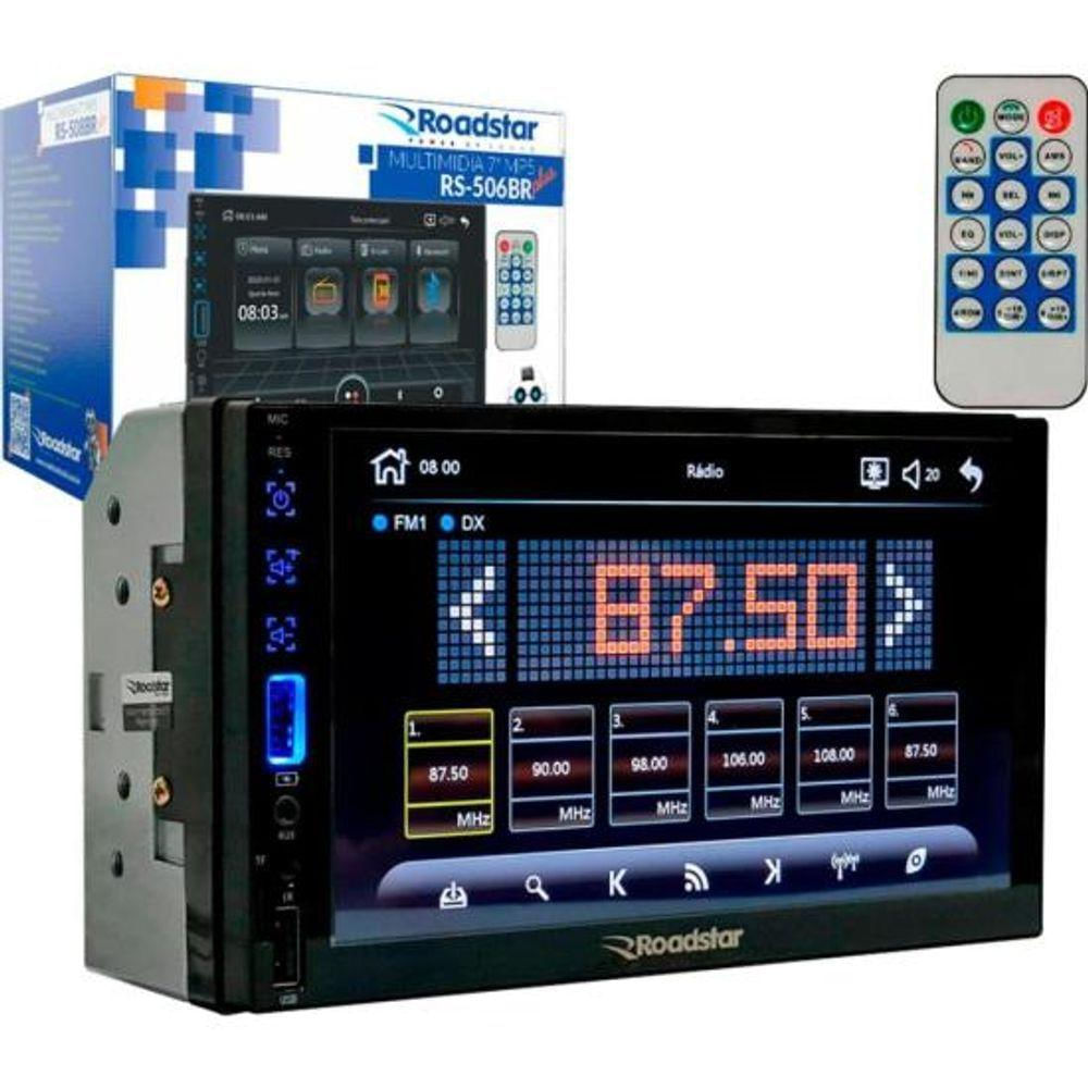 Multimídia Roadstar Rs506br Mp5-usb-sd