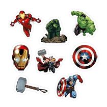 Picks Avengers Animação - 08 Unidades.