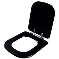 Assento Sanitário Misti Preto Para Vaso Icasa