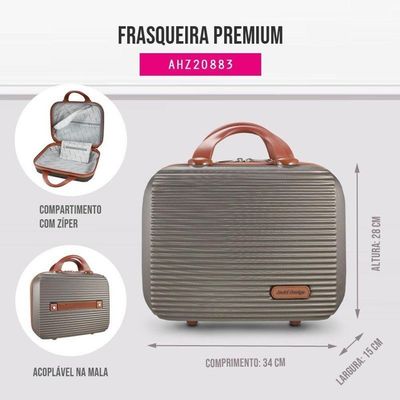 Frasqueira Premium Bronze Jacki Design
