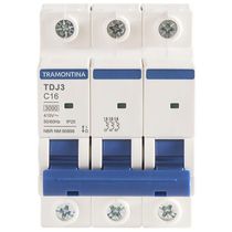 Minidisjuntor Tdj3ka 3 P 16 A Curva C Tramontina