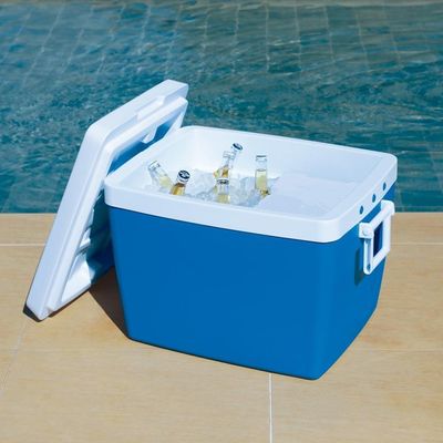 Caixa Térmica 75l Grande Cores Cooler Bebidas Mor Azul