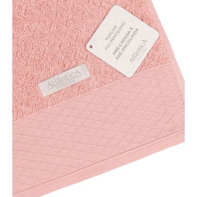 Toalha De Rosto Capri Atlântica Rosa UN / Rosa