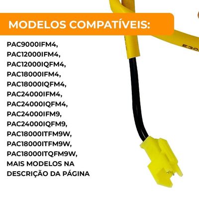 Sensor De Temperatura Da Condensadora Ar Condicionado 9 A 60.000 Btus - Philco Único