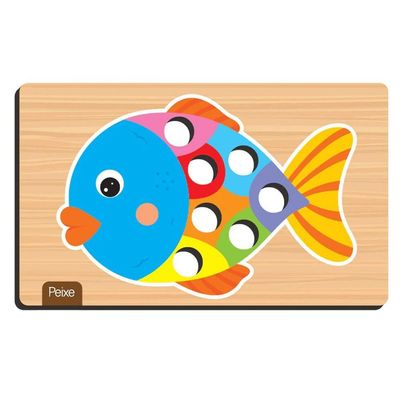 Jogo Pega Pom Pom Crescer - Nig Brinquedos