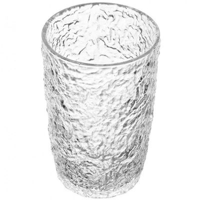 Copo De Luxo Martelado 330 Ml Vidro Resistente - Lyor