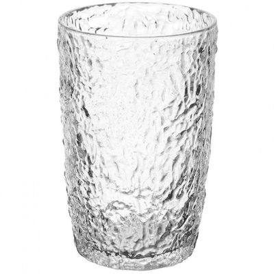 Copo De Luxo Martelado 330 Ml Vidro Resistente - Lyor