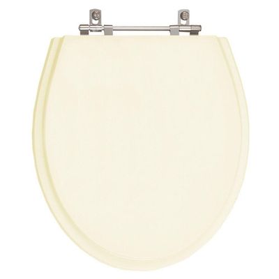 Assento Sanitário Poliester Windsor Creme (bege Claro) Para Vaso Deca