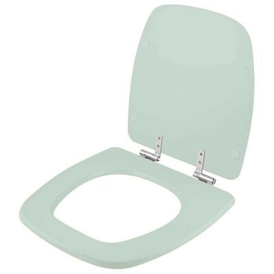 Assento Sanitário Soft Close Fit Verde Agua Para Vaso Celite