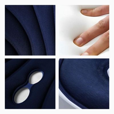 Almofada De Apoio Lombar Cadeira Gg - Azul