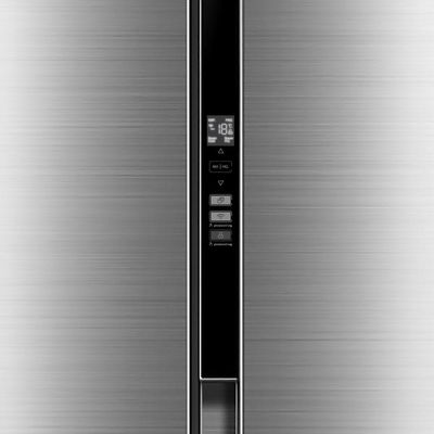 Refrigerador Midea Side By Side 442L MDRS598 Inox - 220V