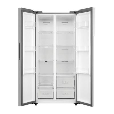 Refrigerador Midea Side By Side 442L MDRS598 Inox - 220V