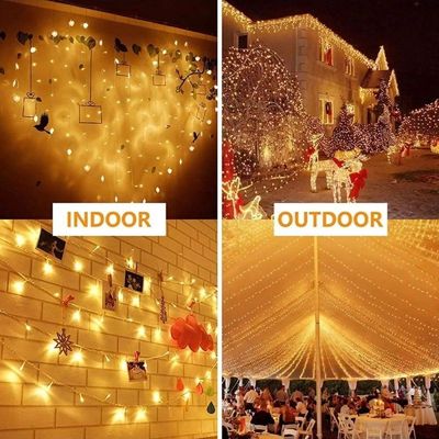 Cortina De Led Decoração Com Controle
