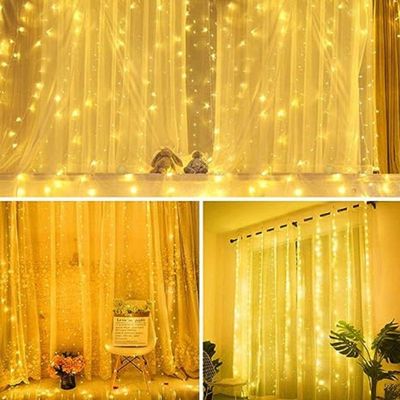 Cortina De Led Decoração Com Controle