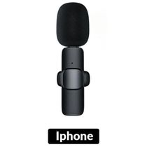 Microfone Lapela Wireless Sem Fio Para Iphone Ipad Lightning