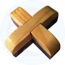 Jogo X De Madeira Pinus