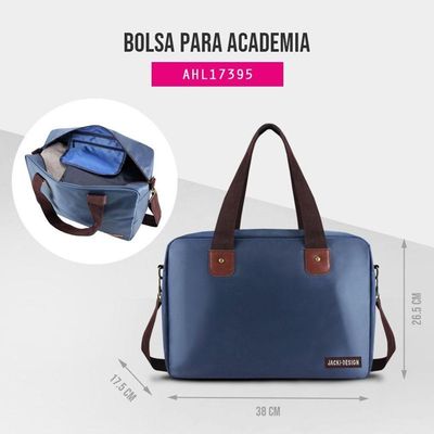 Conjunto De Bolsa Para Academia E Bolsa De Porta Sapato Azul